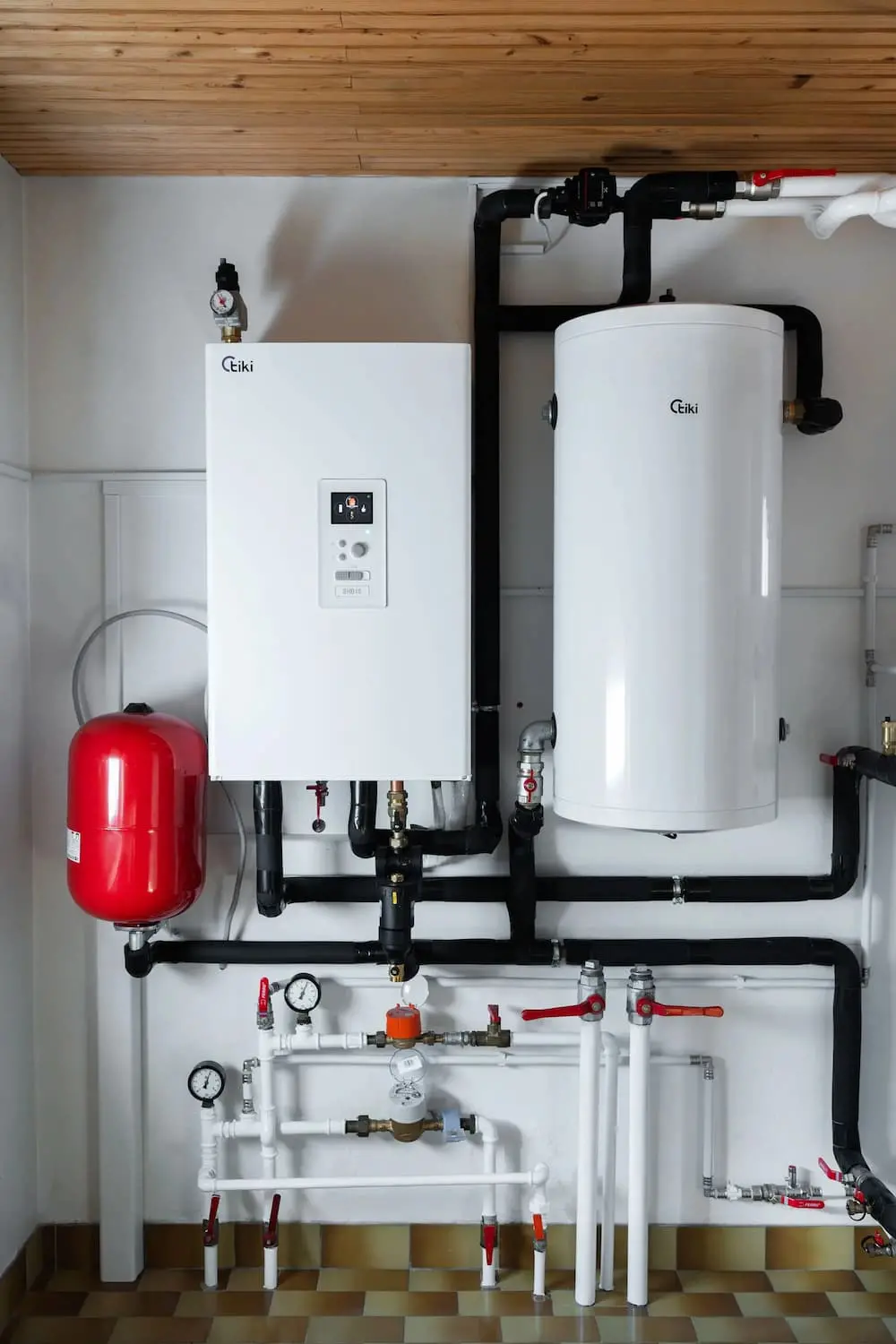 Tiki water heater and heat pump